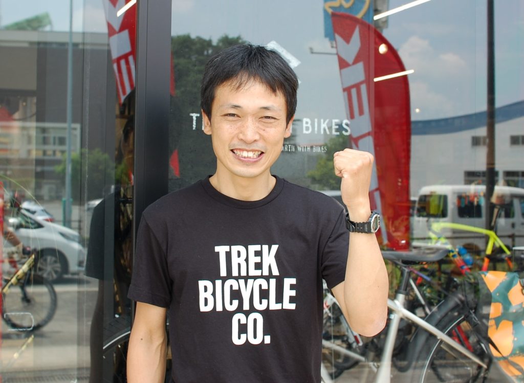 「大阪エキスパートライダー」新スタッフ竹内です。