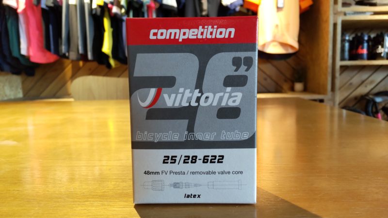 28c タイヤに最良なラテックスチューブ、見つけたり！【Vittoria competition latex】