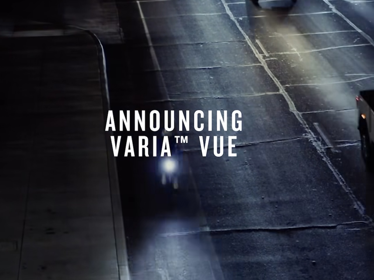 Garmin　新製品「Varia Vue」４Kカメラ搭載ライト