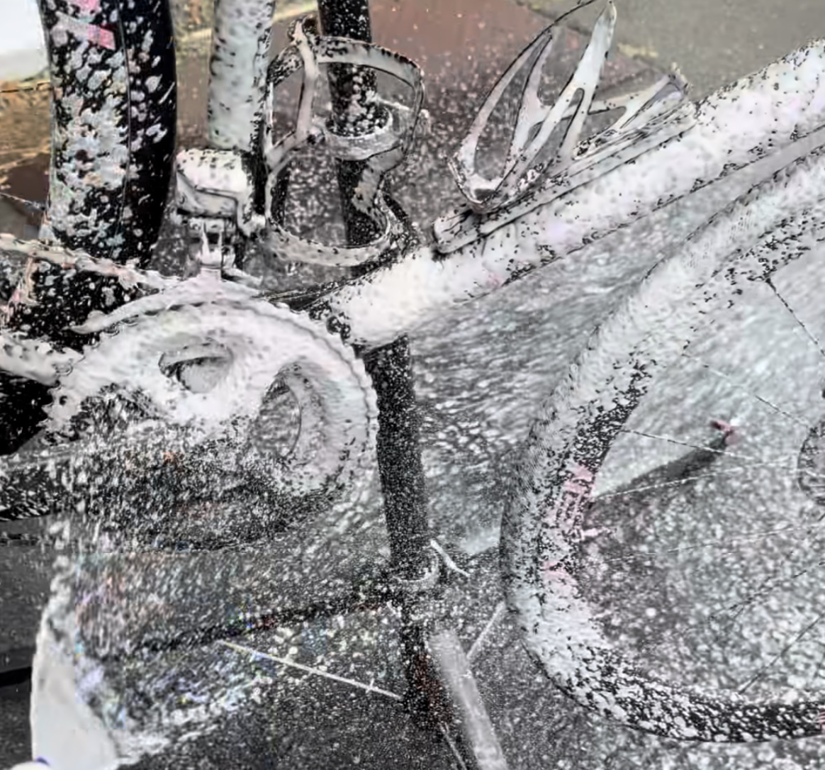 ロードバイク・クロスバイクをもっと気持ちよく！THE EARTH BIKESのクイックウォッシュ（ロードバイク・スポーツバイク洗車）で愛車を…