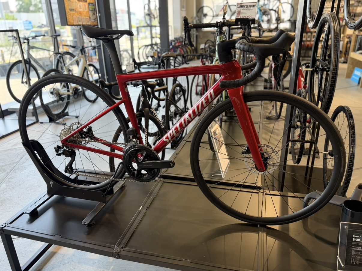 SPECIALIZED Tarmac SL8 CompをRovalで自分好みの一台へ