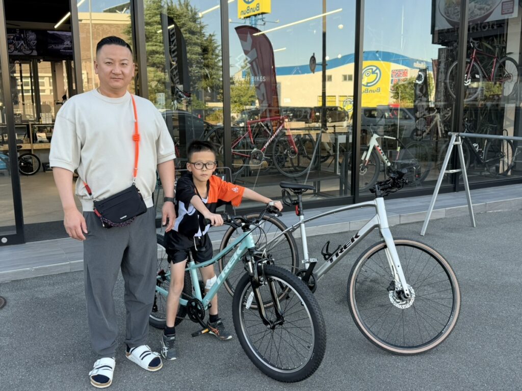 親子でTREKを納車！FX 3とPrecaliber 24で楽しむ自転車時間
